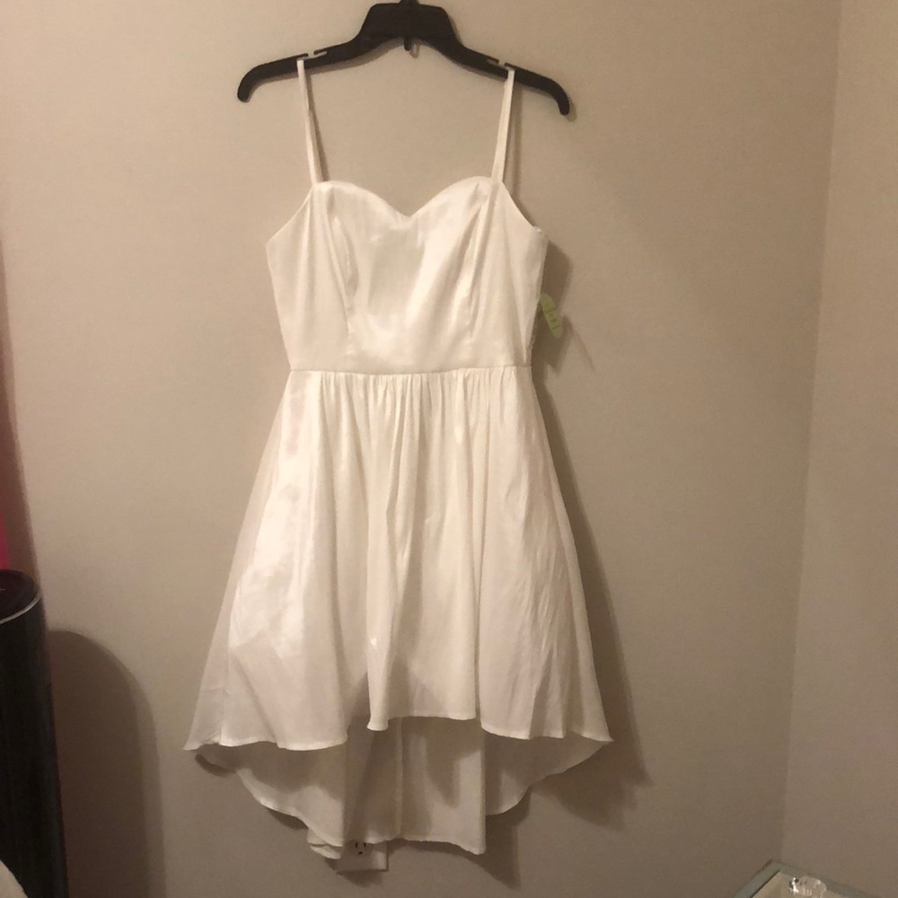 WINDSOR - Shimmery High-Low Dress